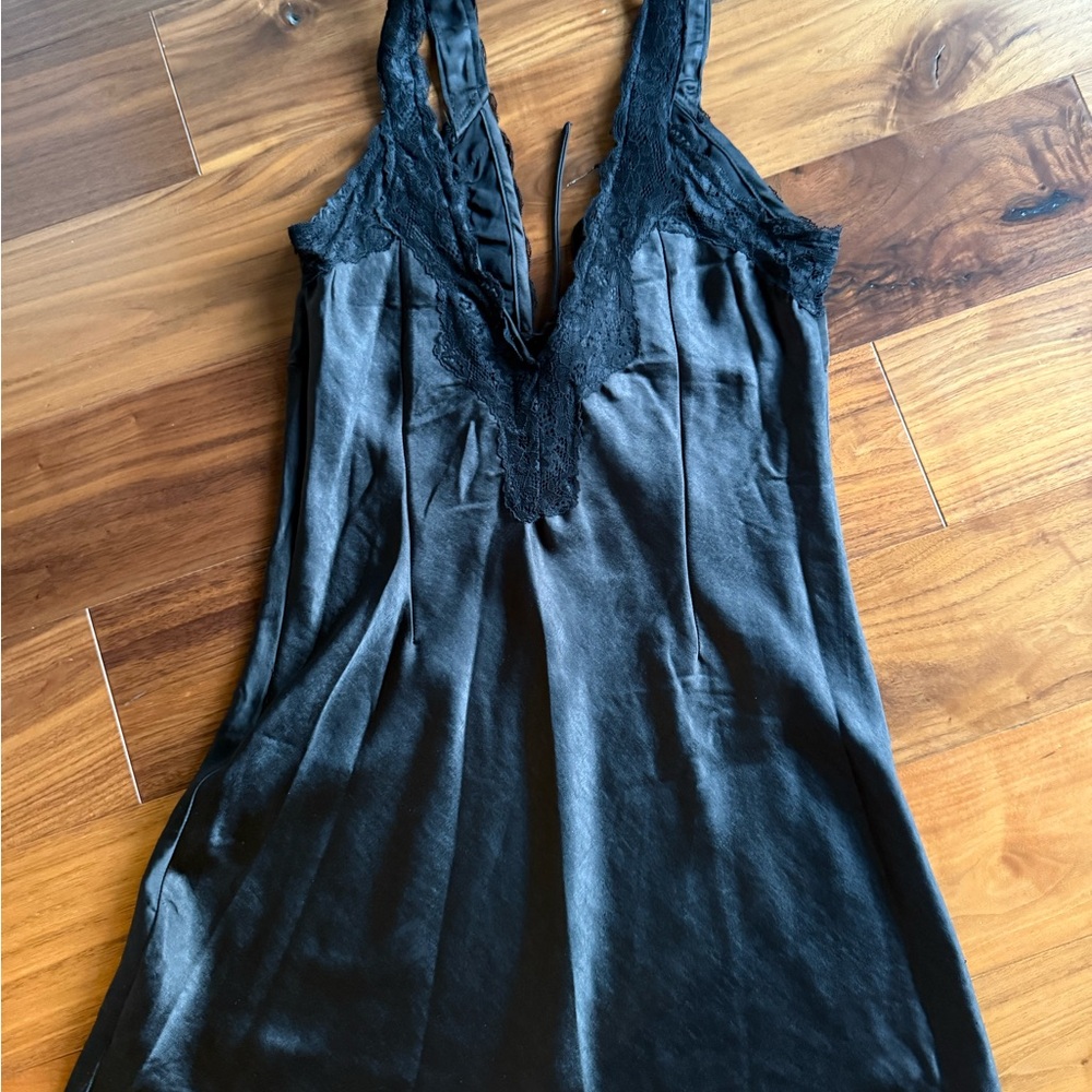 Princess Polly Black Dress - Picture 2 of 3
